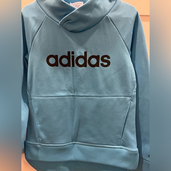 Size 6x girls Adidas cowl neck pullover - Picture 3 of 6